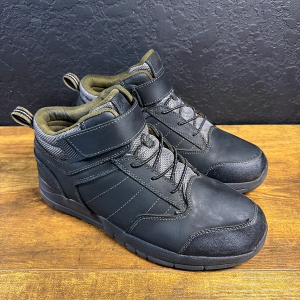 Anodyne No. 56 M056-11-W-100 Black Leather Trail‎ Walking Boot Mens 10W Wide